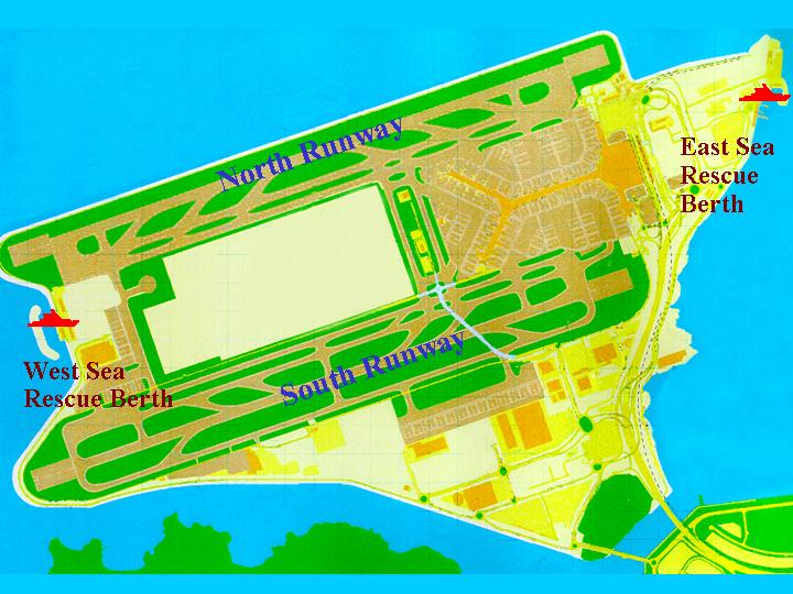 Location Plan of Airport Sea Rescue Berths