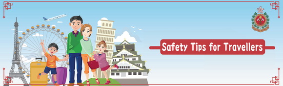 'Safety Tips for Travellers' Booklet
