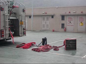 Setting up of the foam generator