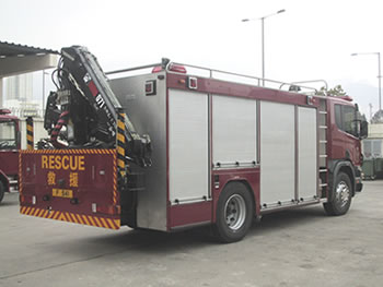 香港消防處 消防及救護車輛