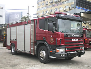 香港消防處 消防及救護車輛