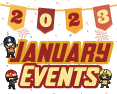 2023 January Events